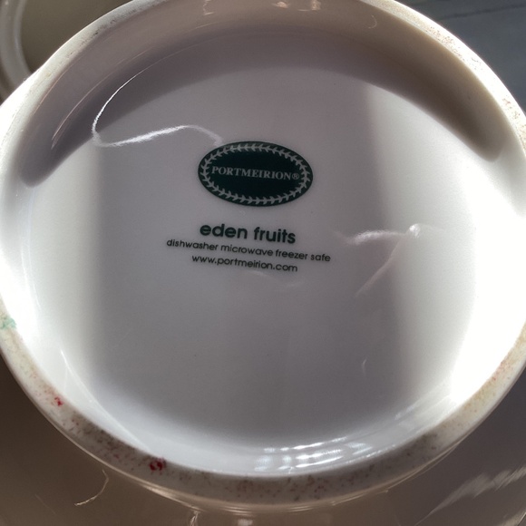 VINTAGE PORTMEIRION (DISCONTINUED PATTERN) EDEN FRUITS PORCELAIN TEAPOT AND MUG - Picture 8 of 11